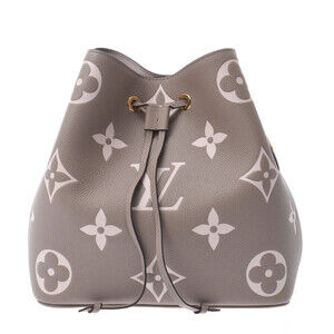 Louis Vuitton Bicolor Empreinte NeoNoe Tourterelle Creme Shoulder Bag